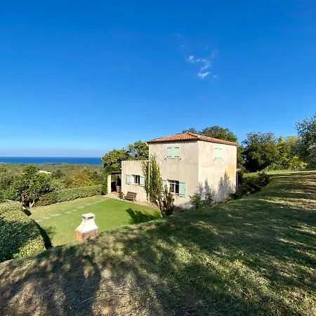 Domaine Punta Della Guardia Vue Dans Nature Protegee, A 1,5 Km Semesterbostad Cervione